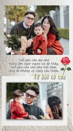 Từ khi có con❤️