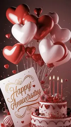 Happy Anniversary 🎂👩‍❤️‍👨