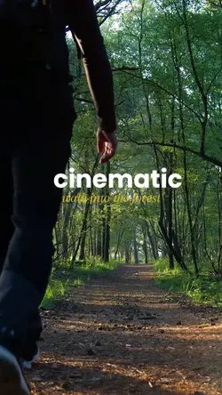 cinematic walk