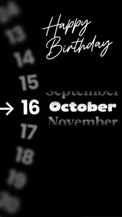 HBD 16 OCTOBER