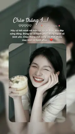 Tháng 4 Hạnh Phúc ❤️