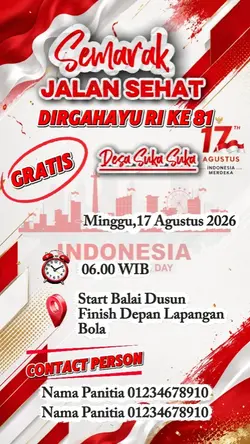 Poster Jalan Sehat