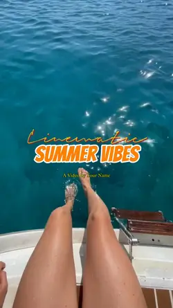 summer: neon text