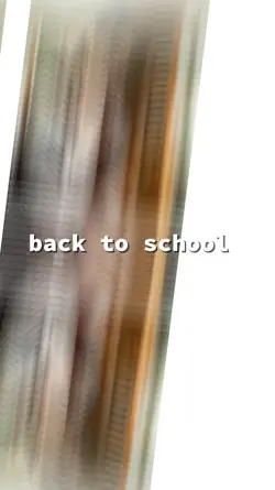 back to school