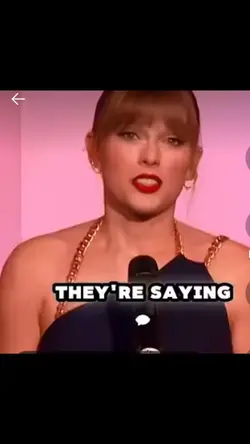 Taylor’s speech 😢