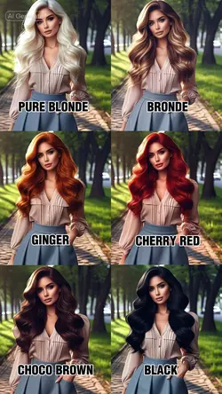 HAIR COLOR CHANGE