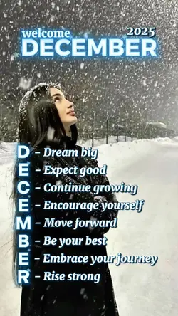 Welcome December 