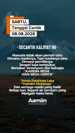 Ssbtu tsnggal cantik