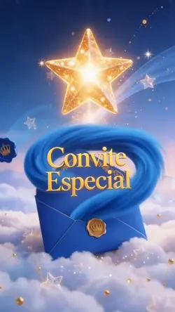 convite azul 
