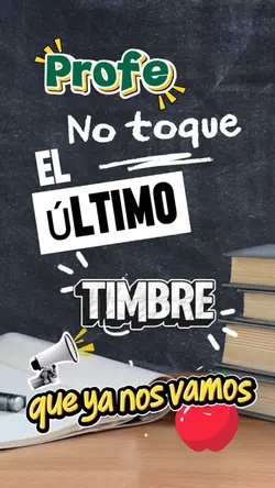 Profe último timbre