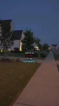 say goodbye