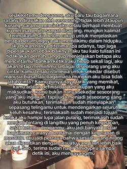 sejak ktmu denganmu
