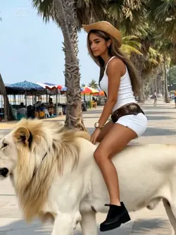 big white lion 