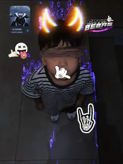 efek tanduk api cuy