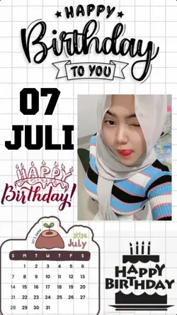 07 Juli Ultah