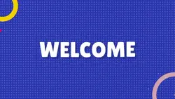 Welcome tanpa foto
