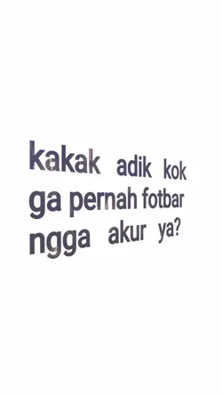 GA PERNAH FOTBAR 