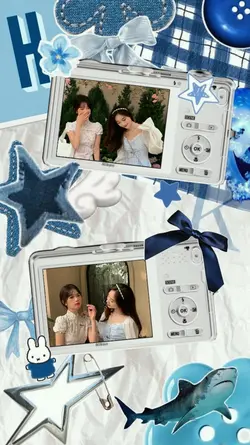 BLUE AND WHITE