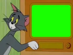 tom watching tv