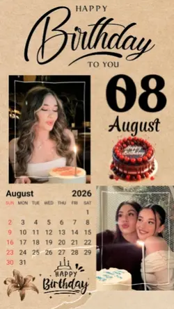 Birthday 08 August