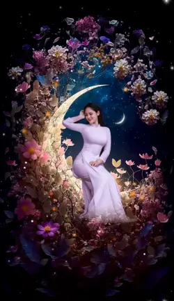 fantasi Duduk Bulan