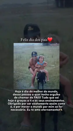 Feliz dia dos pais