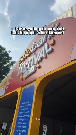 KALO BUAT KONSER ADA
