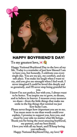 Boyfriend's Day 2025