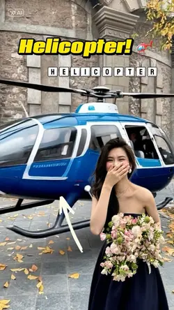 Helicopter! 🚁 🚁 🚁