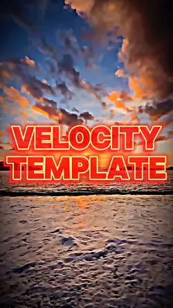 Velocity template
