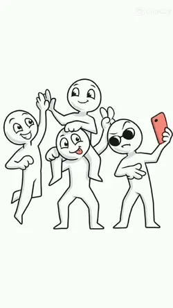 4 FRIENDS TEMPLATE🫂