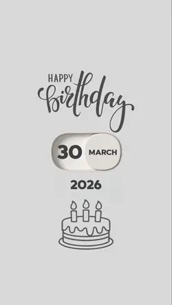 HBD 30 MARCH 2026