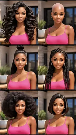 DIFFERENT HAIRSTYLE 