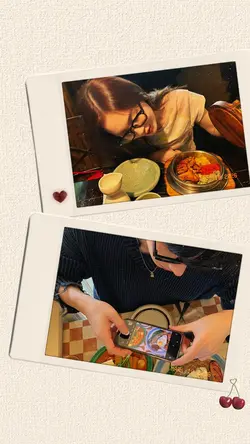 aesthetic date food