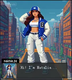 Pixel Video Game 