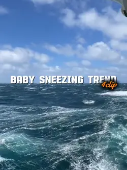 baby sneezing trend
