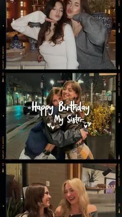 Birthday My Sister