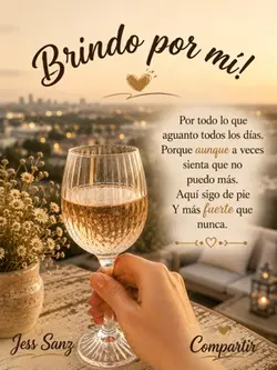 Brindo por mi