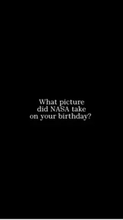 birthday space pic