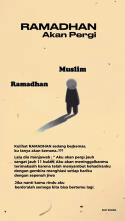 Ramadhan Akan Pergi