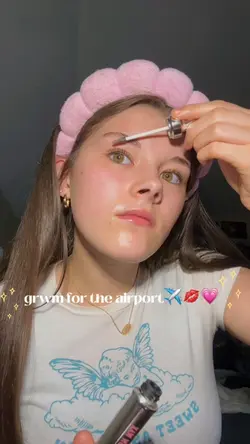 Grwm for airport✈️💋💗