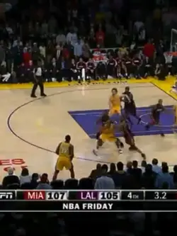 Kobe on top
