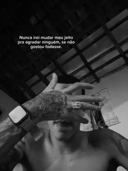 nunca vou mudar