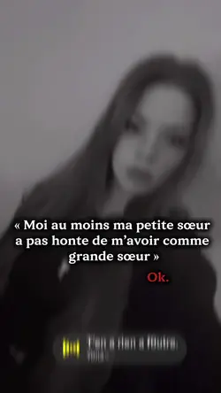 Moi au moins.