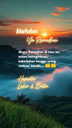 Marhaban ya Ramadhan