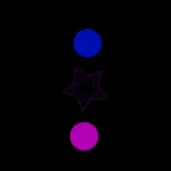 Pink and Blue