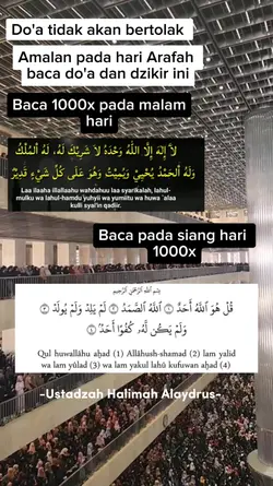 amalan hari Arafah 