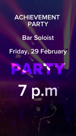 PARTY INVITATION