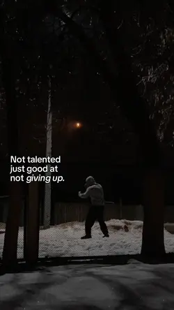 Not talented 