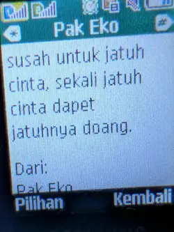 susah untuk jatuh